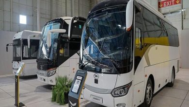گروه بهمن با اتوبوس‌های شهری و بین شهری در نمایشگاه حمل‌ونقل تهران